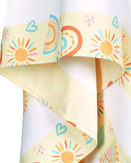 Dock & Bay KIDS Beach Towel | Quick Dry | Rainbow Road-1875027461100670979