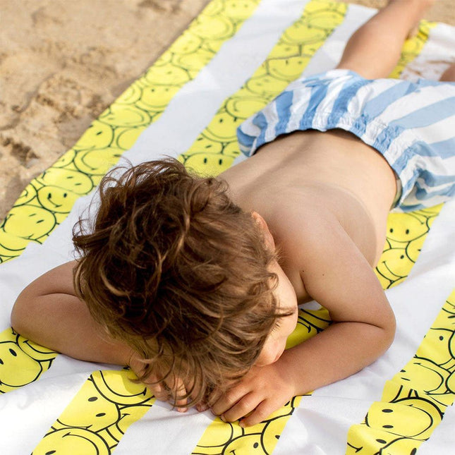 Dock & Bay KIDS Beach Towel | Quick Dry | Smiley-1875027471712260097