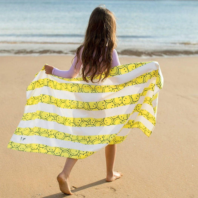 Dock & Bay KIDS Beach Towel | Quick Dry | Smiley-1875027471712260098
