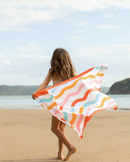 Dock & Bay KIDS Beach Towel | Quick Dry | Squiggly-1875027461239083009