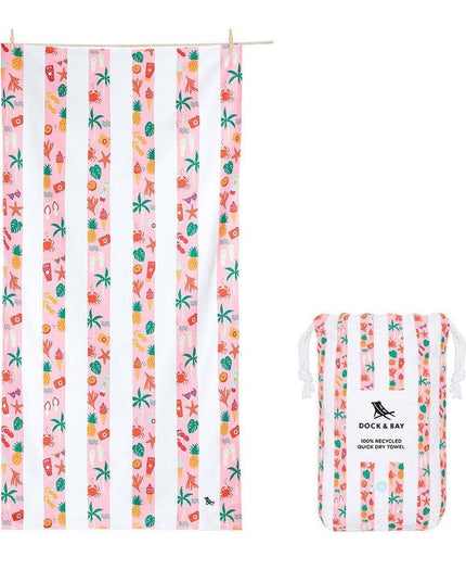 Dock & Bay KIDS Beach Towel | Quick Dry | Vacay Vibes-1875027460538634240