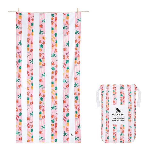 Dock & Bay KIDS Beach Towel | Quick Dry | Vacay Vibes-1875027460538634240