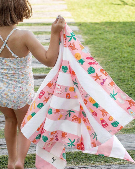 Dock & Bay KIDS Beach Towel | Quick Dry | Vacay Vibes-1875027460538634241