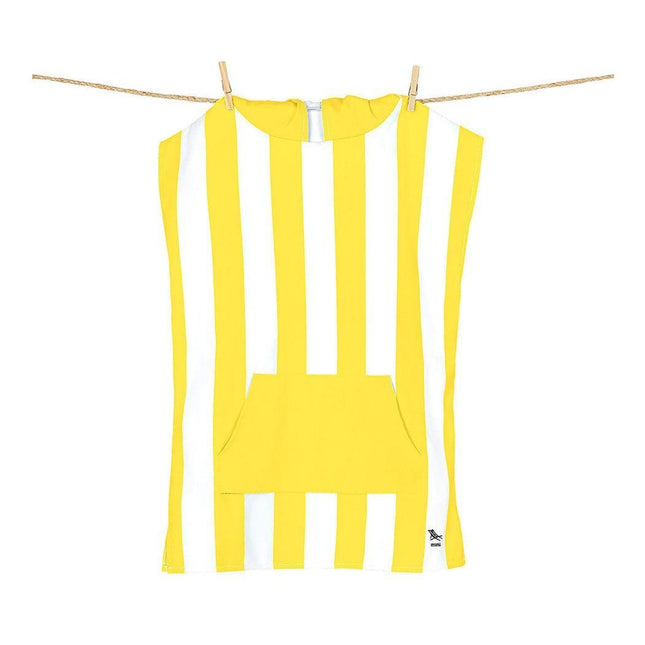 Dock & Bay KIDS Poncho Hooded Towel -Mini Cabana Collection-Boracay Yellow XS (2-4yrs)-1875027438413680643