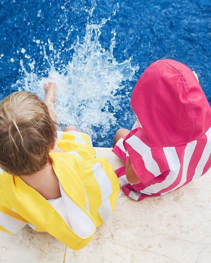 Dock & Bay KIDS Poncho Hooded Towel -Mini Cabana Collection-Phi Phi Pink S (4-7yrs)-1875027438132662273