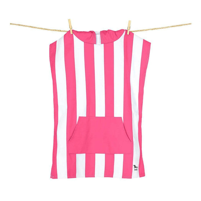 Dock & Bay KIDS Poncho Hooded Towel -Mini Cabana Collection-Phi Phi Pink XS (2-4yrs)-1875027437855838211