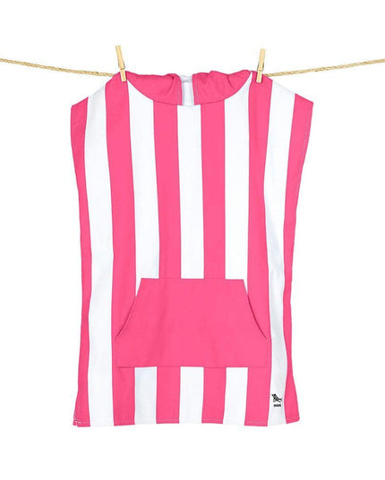Dock & Bay KIDS Poncho Hooded Towel -Mini Cabana Collection-Phi Phi Pink S (4-7yrs)-1875027438132662275