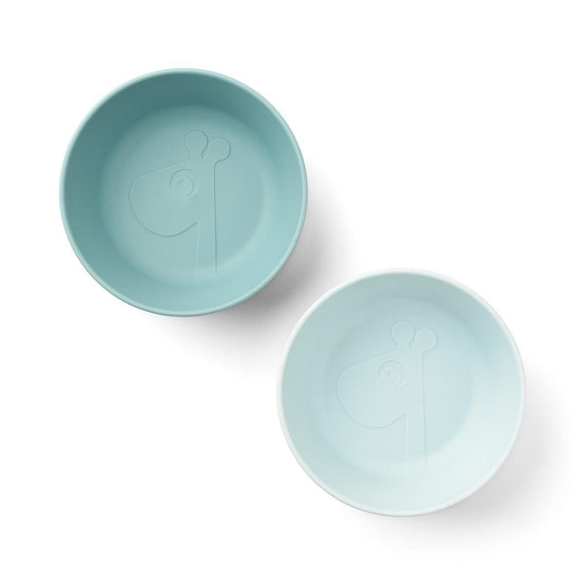 Done by Deer Kiddish Raffi Bowl 2 Pack-Blue-1875027480151199745