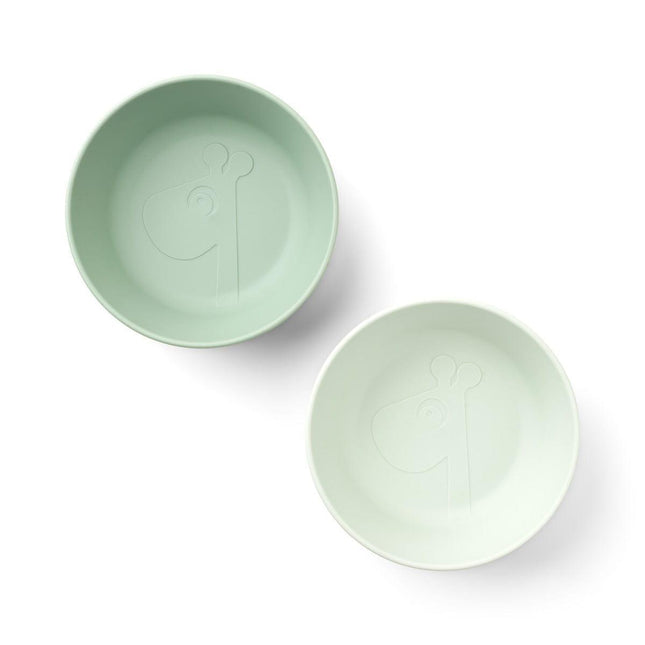 Done by Deer Kiddish Raffi Bowl 2 Pack-Green-1875027480298000385