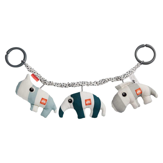 Done by Deer Pram Toy Deer Friends- Blue-1875027484169342976