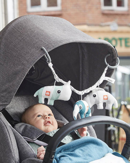 Done by Deer Pram Toy Deer Friends- Blue-1875027484169342977
