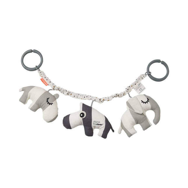 Done by Deer Pram Toy Deer Friends- Grey-1875027483896713216