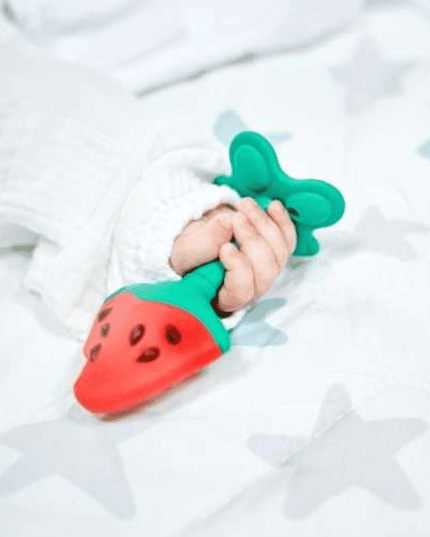 EDISON mama Kamikami Baby Teether 3D Watermelon-1875027477898858498