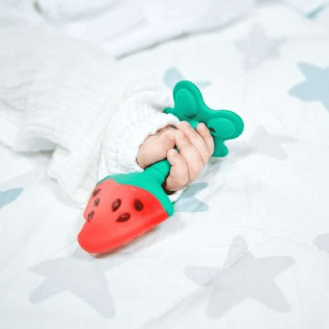 EDISON mama Kamikami Baby Teether 3D Watermelon-1875027477898858498