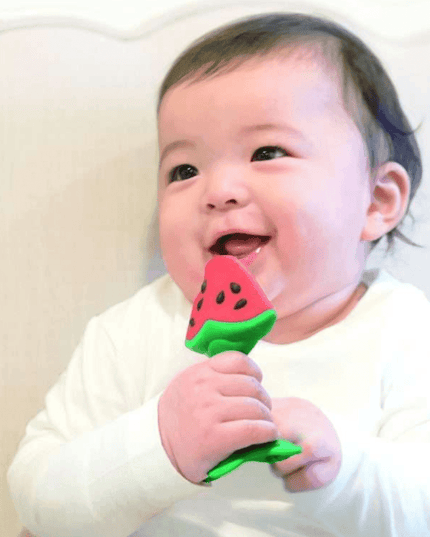 EDISON mama Kamikami Baby Teether 3D Watermelon-1875027477898858499