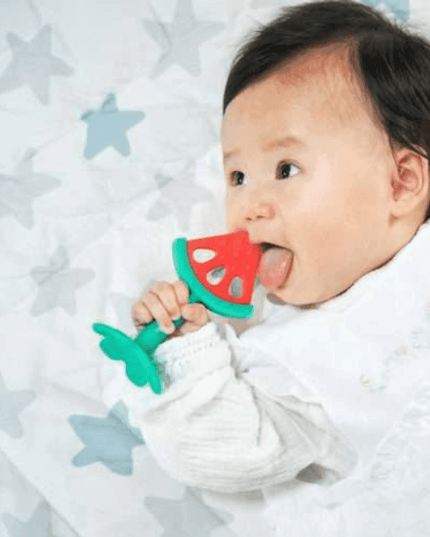 EDISON mama Kamikami Baby Teether  Apple-1875027451176947713