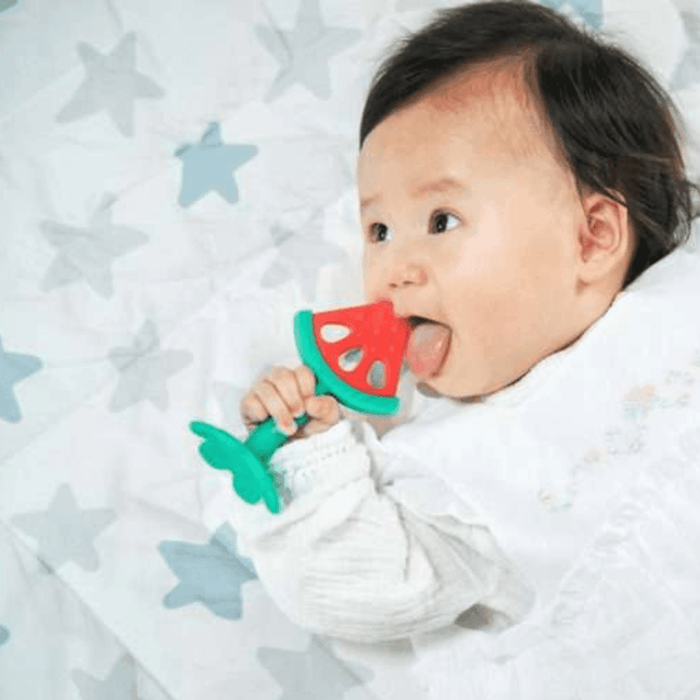 EDISON mama Kamikami Baby Teether  Apple-1875027451176947713
