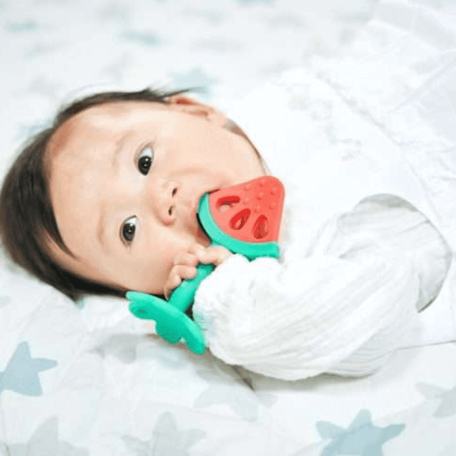 EDISON mama Kamikami Baby Teether  Apple-1875027451176947714