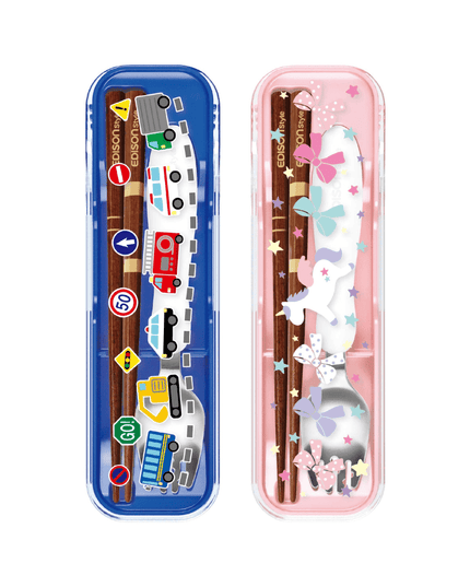 EDISON mama Portable Spork Set with Case Working Car-1875027486195191809