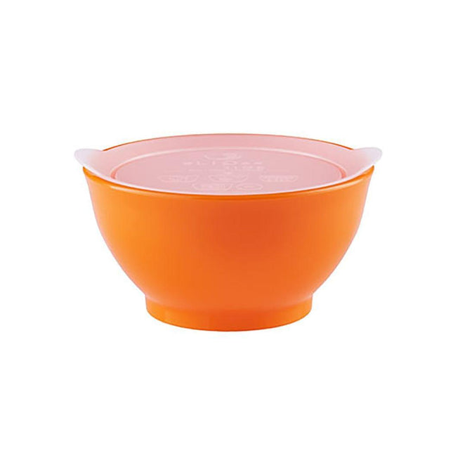 Elipse Kids Spill-Proof Anti-Slip Bowl Stage 1 8oz | Twin Pack with Lid White-1875027465034928130