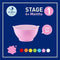 Elipse Kids Spill-Proof Anti-Slip Bowl Stage 1 | Single Pack with Lid Blue-1875027513420419072