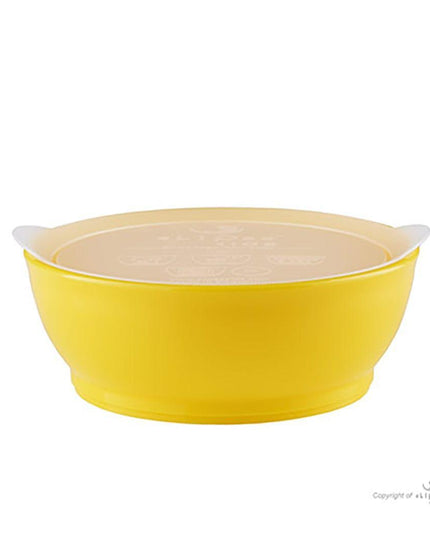 Elipse Kids Spill-Proof Anti-Slip Bowl Stage 3 12oz | Single Pack with Lid White-1875027448802971651