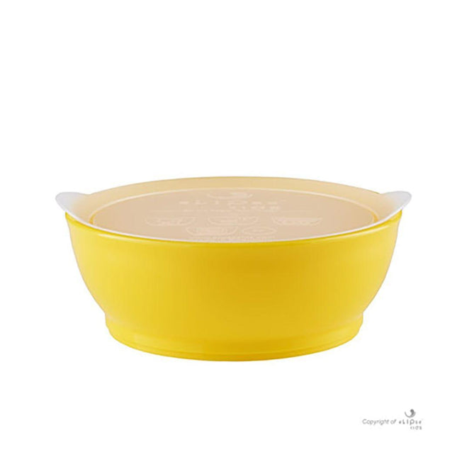 Elipse Kids Spill-Proof Anti-Slip Bowl Stage 3 12oz | Single Pack with Lid Orange-1875027448526147587