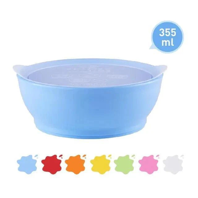 Elipse Kids Spill-Proof Anti-Slip Bowl Stage 3 12oz | Single Pack with Lid Green-1875027448387735552