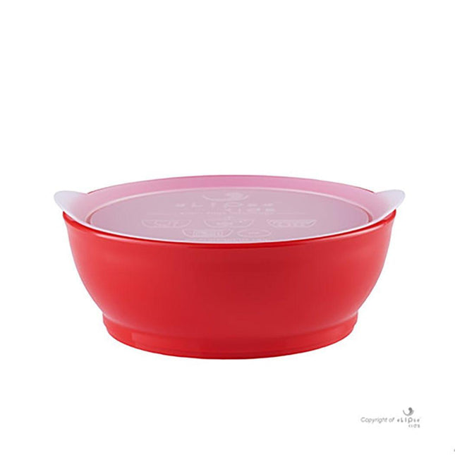Elipse Kids Spill-Proof Anti-Slip Bowl Stage 3 12oz | Single Pack with Lid Orange-1875027448526147584