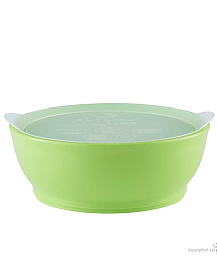 Elipse Kids Spill-Proof Anti-Slip Bowl Stage 3 12oz | Single Pack with Lid White-1875027448802971650