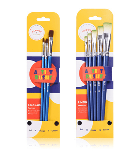 Flower Monaco Artist Brush Set 3 Pcs-1875027526317903872