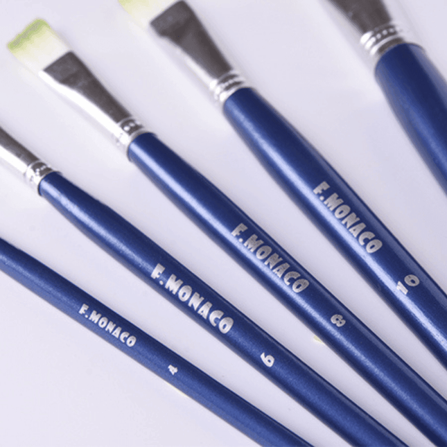 Flower Monaco Artist Brush Set 3 Pcs-1875027526317903876
