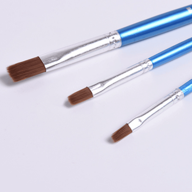 Flower Monaco Artist Brush Set 3 Pcs-1875027526317903877