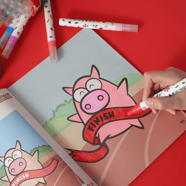 Flower Monaco Colouring Book Outdoor Activity-1875027534110920704