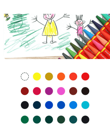 Flower Monaco Fancy Colour Pencils ?Wood Free)-1875027525999136771