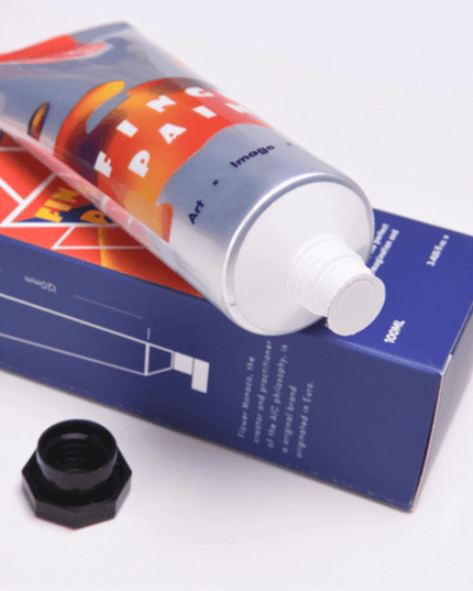 Flower Monaco Finger Paint White-1875027504461385728