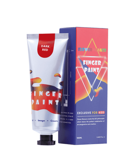 Flower Monaco Finger Paint Blue-1875027527458754562