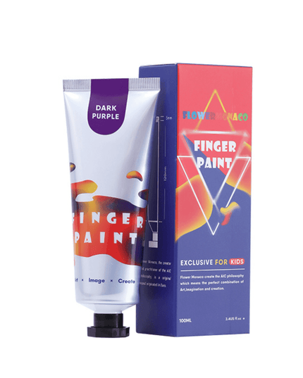 Flower Monaco Finger Paint Red-1875027504767569924