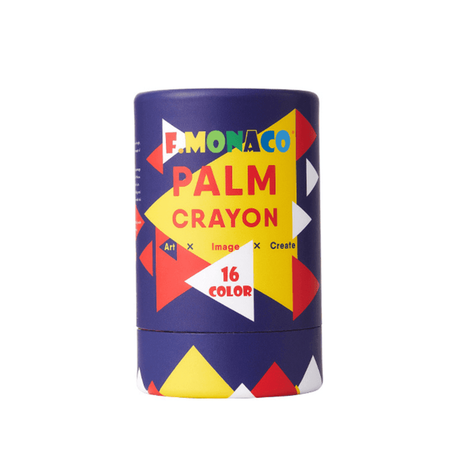 Flower Monaco Palmy Crayons 16 Colours-1875027530323464192