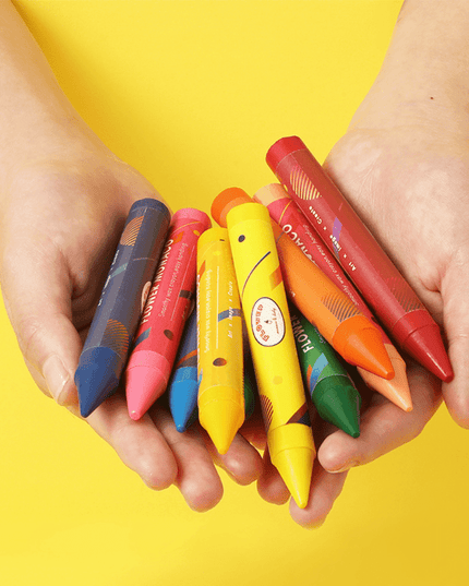 Flower Monaco Palmy Crayons 24 Colour-1875027530143109122