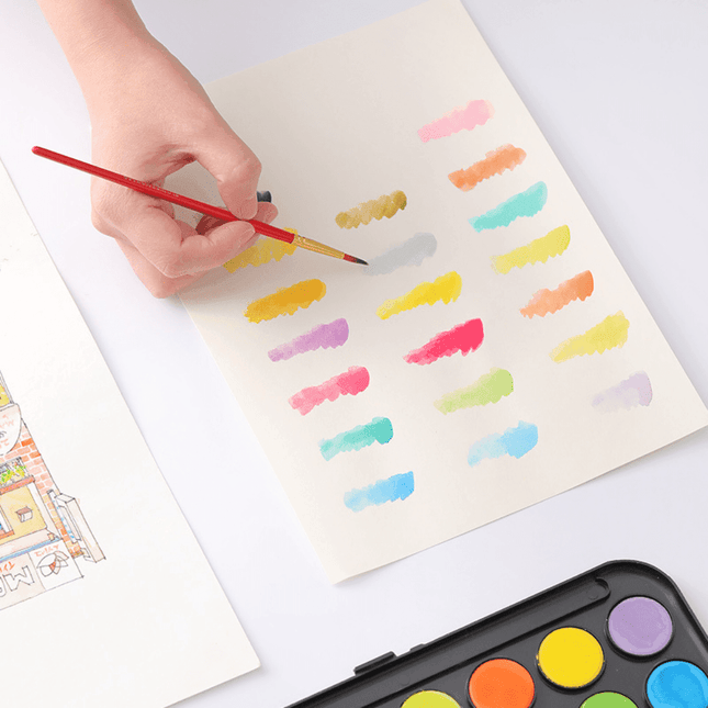 Flower Monaco Water Color 12 Colors-1875027533662130182