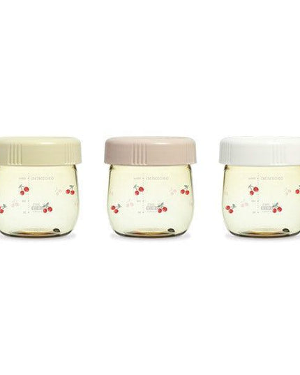 Grosmimi PPSU Baby Food Jar Set-CHERRISH EDITION 150ml-1875027423448403970