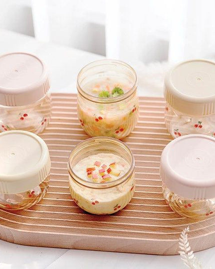 Grosmimi PPSU Baby Food Jar Set-CHERRISH EDITION 150ml-1875027423448403973