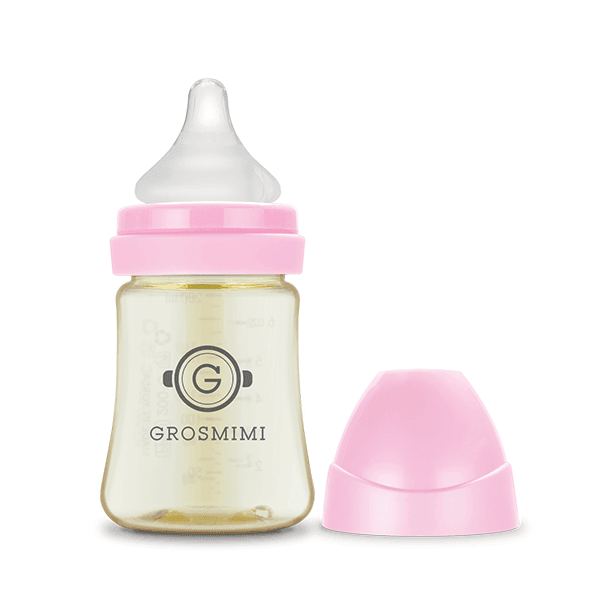 Grosmimi PPSU Feeding Bottle 200ml (Newborn) Gold-1875027460148563968