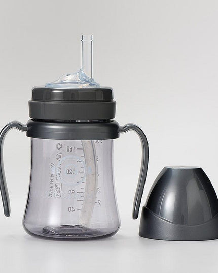 Grosmimi PPSU Straw Cup 200ml Charcoal-1875027465454358535