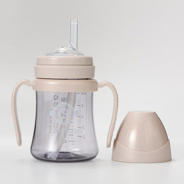 Grosmimi PPSU Straw Cup 200ml Charcoal-1875027465454358536