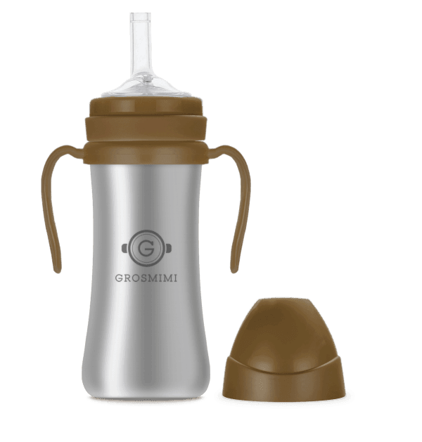 Grosmimi Stainless Straw Cup 200ml Blue-1875027448110911490
