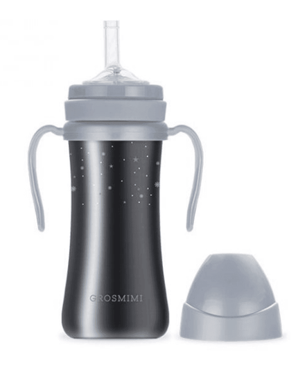 Grosmimi Stainless Straw Cup 200ml Red-1875027447683092484