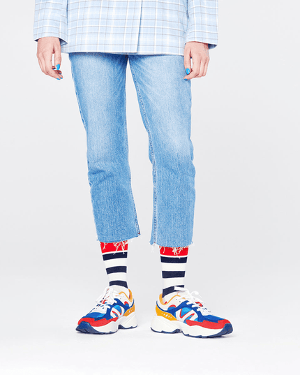 Happy Socks adult Stripe Sock Size 36-40-1875027454507225089