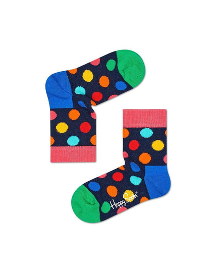 Happy Socks Kids Big Dot Sock Size 2-3Yrs-1875027506604675072